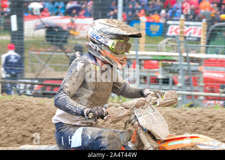 Max Anstie lors du Championnat du Monde FIM de Motocross. Mxgp de Lombardie. La Race Mxgp., Mantova, Italie, 12 mai 2019, les moteurs Motocross Banque D'Images