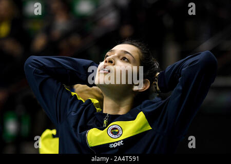 Samantha Bricio CEV 2019 - Demi-finales au cours de Conegliano Imoco vs Fenerbahçe, Trévise, Italie, 02 Apr 2019 Ligue des Champions de volley-ball volley-ball, f Banque D'Images