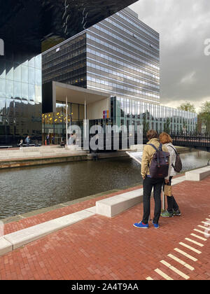 Amsterdam, Pays-Bas - Octobre 2,2019 : l'Université d'Amsterdam est une université publique. C'est l'un des deux grands, la recherche financée par l'universi Banque D'Images