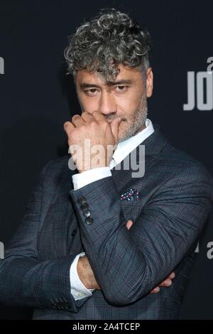 Los Angeles, CA. 15 Oct, 2019. Waititi Taika aux arrivées de JOJO LAPIN Premiere, de l'American Legion Post 43 Hollywood, Los Angeles, CA 15 Octobre, 2019. Credit : Priscilla Grant/Everett Collection/Alamy Live News Banque D'Images