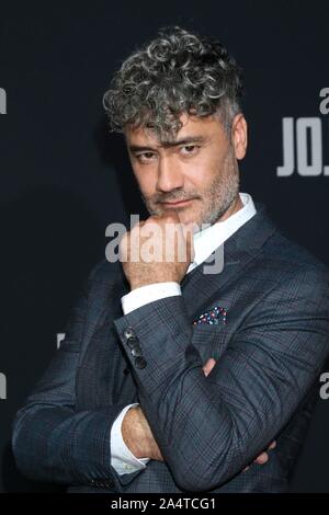 Los Angeles, CA. 15 Oct, 2019. Waititi Taika aux arrivées de JOJO LAPIN Premiere, de l'American Legion Post 43 Hollywood, Los Angeles, CA 15 Octobre, 2019. Credit : Priscilla Grant/Everett Collection/Alamy Live News Banque D'Images