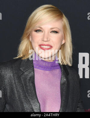 15 octobre 2019, Hollywood, Californie, USA : Adrienne Frantz assiste à la première de projecteurs Fox' ''Jojo Lapin' (image Crédit : © Bennight/Zuma sur le fil) Banque D'Images