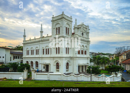 La mosquée Jumma Meeran à Galle Fort, Sri Lanka Banque D'Images