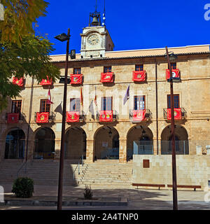 Ayuntamiento (Mairie) à Dénia, Comuntat Valenciana, Espagne Banque D'Images