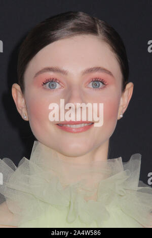 Los Angeles, USA. 15 Oct, 2019. Thomasin McKenzie 10/15/2019 Le Los Angeles Premiere de "Jojo Lapin' tenue à l'American Legion Post 43 Hollywood à Los Angeles, CA Crédit : Cronos/Alamy Live News Banque D'Images