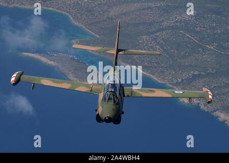 NORTH AMERICAN T-2E BUCKEYE DE L'armée de l'air grecque. Banque D'Images