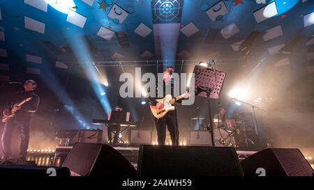 Glasgow, Ecosse, Royaume-Uni. 15 octobre, 2019. Richard Hawley en concert à l'Barrowlan Bal, Glasgow Grande, au Royaume-Uni. Crédit : Stuart Westwood Banque D'Images