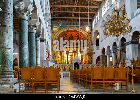 Eglise de Saint Demetrius Thessalonique GRÈCE ; Banque D'Images