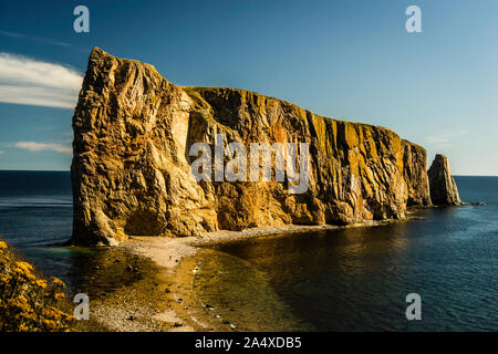 Le rocher Percé Percé, Québec, CA Banque D'Images