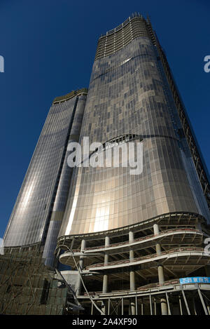 De nouvelles tours de bureaux en construction à Wangjing district, Beijing, Chine Banque D'Images