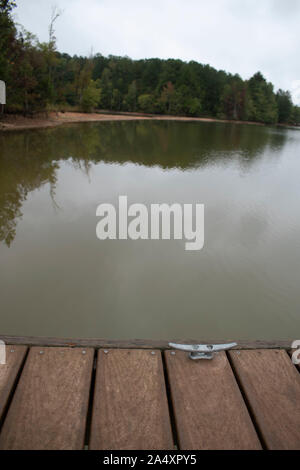 Lac Wedowee est un réservoir à Randolph County, AL. Banque D'Images