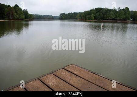 Lac Wedowee est un réservoir à Randolph County, AL. Banque D'Images