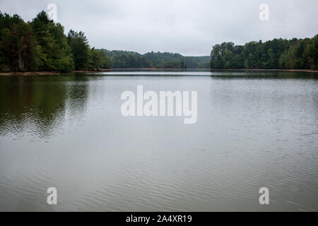 Lac Wedowee est un réservoir à Randolph County, AL. Banque D'Images