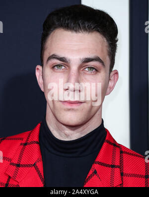 HOLLYWOOD, LOS ANGELES, CALIFORNIE, USA - 15 OCTOBRE : l'Acteur Luke Brandon Domaine arrive à la première de Los Angeles Fox Searchlight's 'Jojo Lapin' tenue à l'American Legion 43 Hollywood Post le 15 octobre 2019 à Hollywood, Los Angeles, Californie, États-Unis. (Photo par Xavier Collin/Image Press Office) Banque D'Images