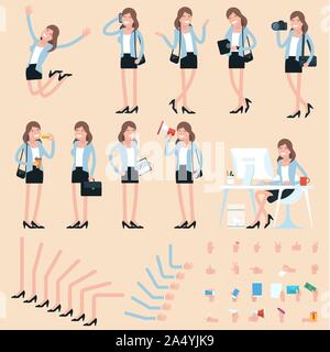 Jeune homme de caractère d'animation Illustration de Vecteur