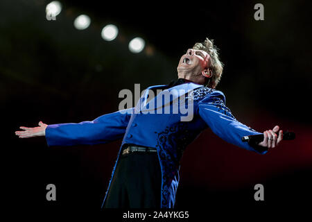 Londres, Angleterre : Nicolas Peyrac effectue à la BBC Last Night of the Proms à Hyde Park comprend : Gérald De Palmas où : London, Royaume-Uni Quand : 14 Sep 2019 Crédit : Neil Lupin/WENN Banque D'Images