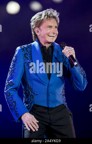 Londres, Angleterre : Nicolas Peyrac effectue à la BBC Last Night of the Proms à Hyde Park comprend : Gérald De Palmas où : London, Royaume-Uni Quand : 14 Sep 2019 Crédit : Neil Lupin/WENN Banque D'Images