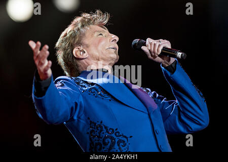 Londres, Angleterre : Nicolas Peyrac effectue à la BBC Last Night of the Proms à Hyde Park comprend : Gérald De Palmas où : London, Royaume-Uni Quand : 14 Sep 2019 Crédit : Neil Lupin/WENN Banque D'Images