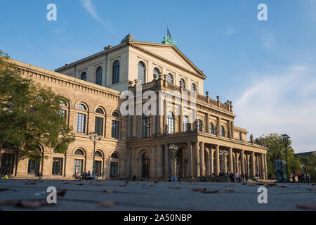 Hanovre, Allemagne - 15 octobre 2019 : classique d'opéra et de Ballet à Hanovre et à jour d'été Banque D'Images