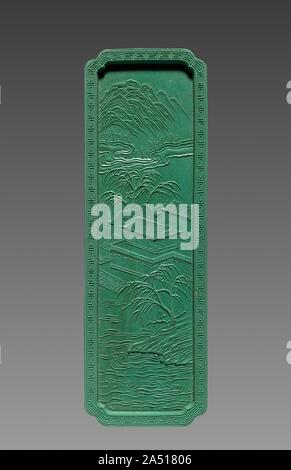 Gâteau d'encre, 1736-95. Banque D'Images