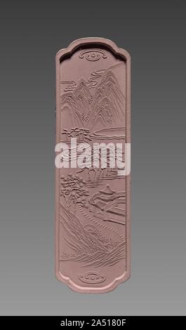 Gâteau d'encre, 1736-95. Banque D'Images