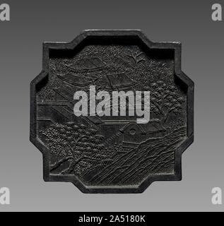 Gâteau d'encre, 1736-95. Banque D'Images