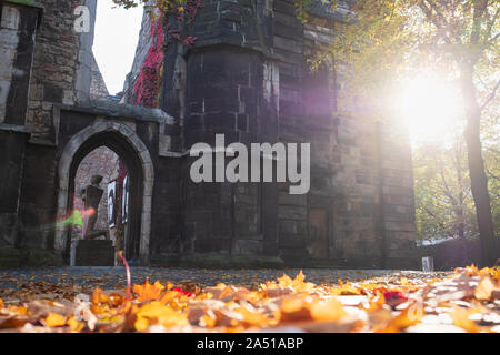 Hanovre, Allemagne - 15 octobre 2019 : ruines de l'Église Aegidien à Hanovre, Allemagne Banque D'Images