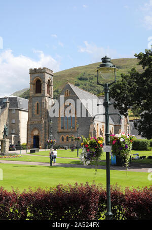 Duncansburgh Église Paroissiale MacIntosh sur le défilé de Fort William, porte de Ben Nevis, dans l'ouest de l'Écosse, Royaume-Uni Banque D'Images