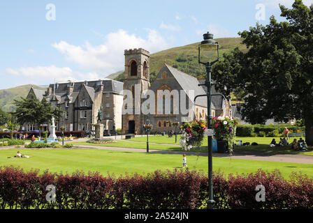 Duncansburgh Église Paroissiale MacIntosh sur le défilé de Fort William, porte de Ben Nevis, dans l'ouest de l'Écosse, Royaume-Uni Banque D'Images