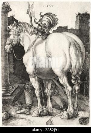 Le grand Cheval, 1505. Banque D'Images