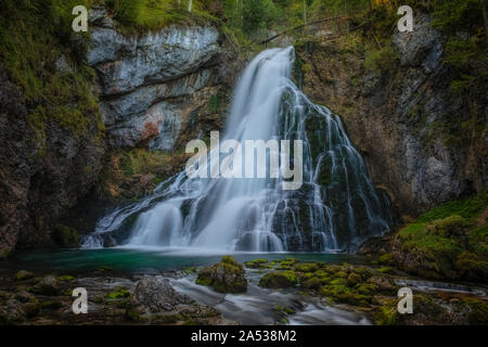 Cascade de Golling, Golling an der Salzach, Salzburg, Autriche, Europe Banque D'Images