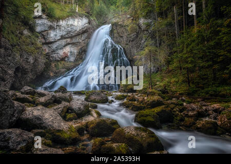 Cascade de Golling, Golling an der Salzach, Salzburg, Autriche, Europe Banque D'Images