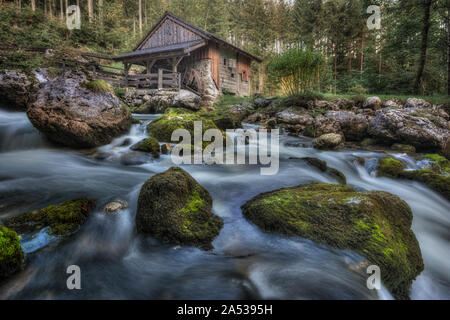 Cascade de Golling, Golling an der Salzach, Salzburg, Autriche, Europe Banque D'Images