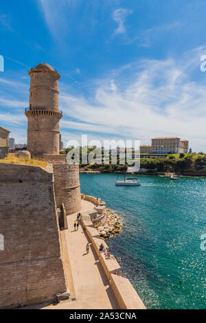 Vue à Marseille en France Banque D'Images