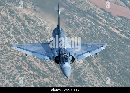 DASSAULT MIRAGE 2000-5BG de l'escadron 331 DE LA FORCE AÉRIENNE GRECQUE. Banque D'Images