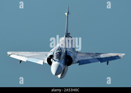 DASSAULT MIRAGE 2000-5BG de l'escadron 331 DE LA FORCE AÉRIENNE GRECQUE. Banque D'Images