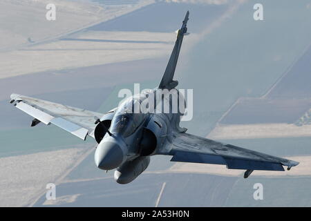 DASSAULT MIRAGE 2000-5BG de l'escadron 331 DE LA FORCE AÉRIENNE GRECQUE. Banque D'Images