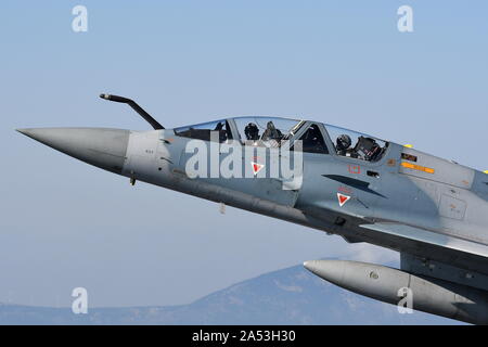 DASSAULT MIRAGE 2000-5BG de l'escadron 331 DE LA FORCE AÉRIENNE GRECQUE. Banque D'Images