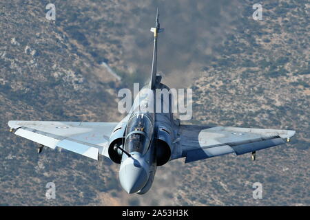 DASSAULT MIRAGE 2000-5BG de l'escadron 331 DE LA FORCE AÉRIENNE GRECQUE. Banque D'Images