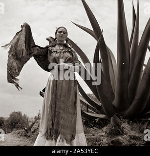 L'artiste peintre mexicaine Frida Kahlo - Banque D'Images