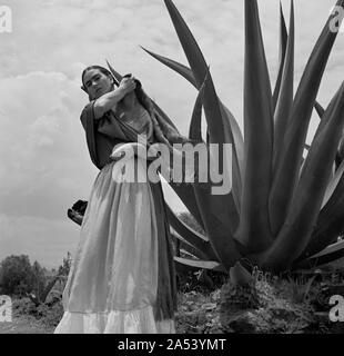 L'artiste peintre mexicaine Frida Kahlo - Banque D'Images