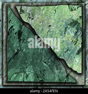 Papier multicouche rustique en détresse. Vintage grungy vieux papier. La peinture abstraite. Old rusty papier. Papier déchiré. Les coups de pinceau artwork. Banque D'Images