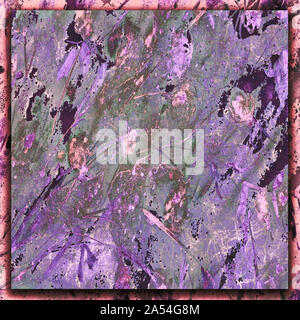 Papier multicouche rustique en détresse. Vintage grungy vieux papier. La peinture abstraite. Old rusty papier. Papier déchiré. Les coups de pinceau artwork. Banque D'Images