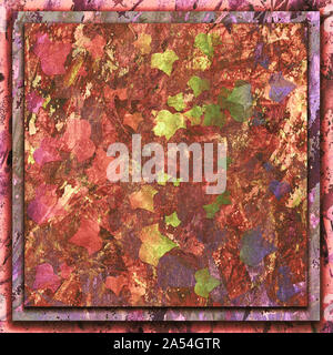 Papier multicouche rustique en détresse. Vintage grungy vieux papier. La peinture abstraite. Old rusty papier. Papier déchiré. Les coups de pinceau artwork. Banque D'Images