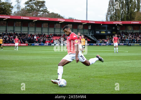 Ibou Touray. Salford City FC. Banque D'Images