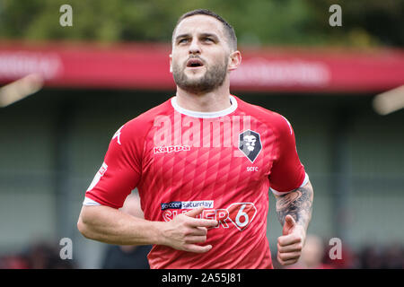 Craig Conway. Salford City FC. Banque D'Images