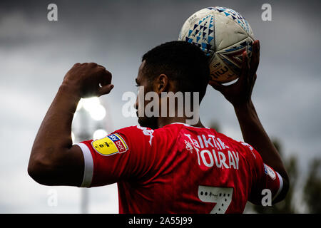 Ibou Touray. Salford City FC. Banque D'Images