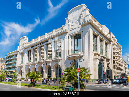 Vue de Nice Cote d Azur en France Banque D'Images