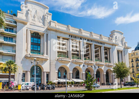 Vue de Nice Cote d Azur en France Banque D'Images