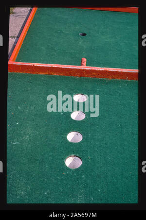 Vue 1, Putt-Putt Golf Course, Drayton Plains, Michigan Banque D'Images